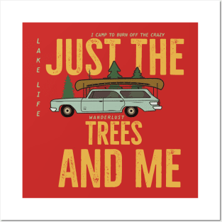 just the trees and me Posters and Art